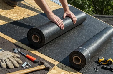 an underlayment for roofs